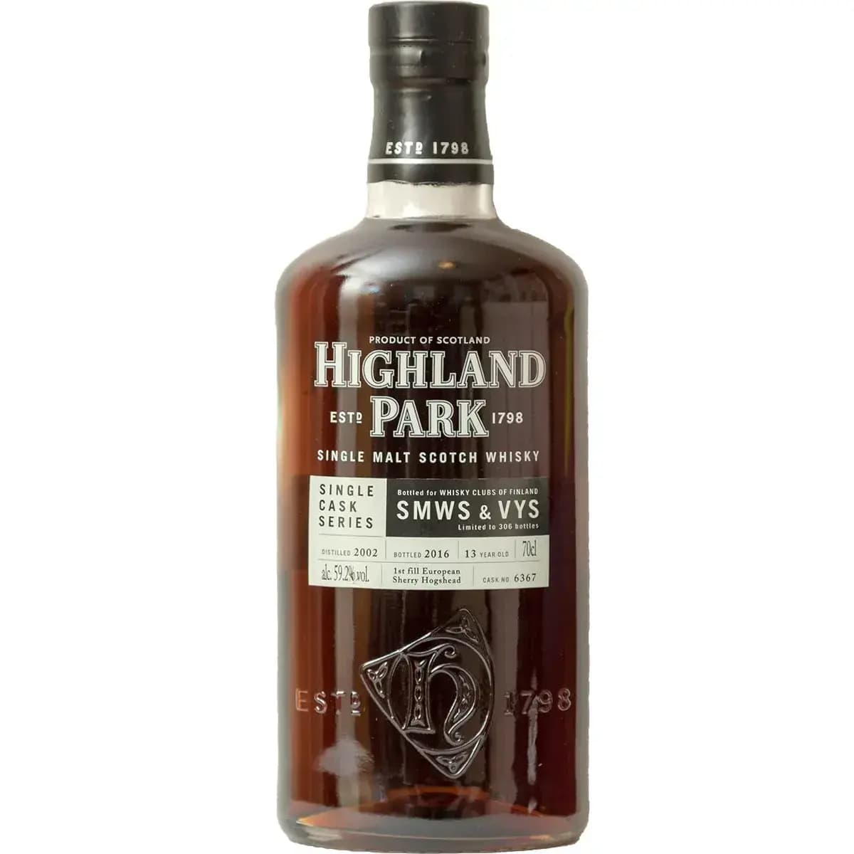Highland Park 13 Years Old 2002 Single Cask Series Nr.6367