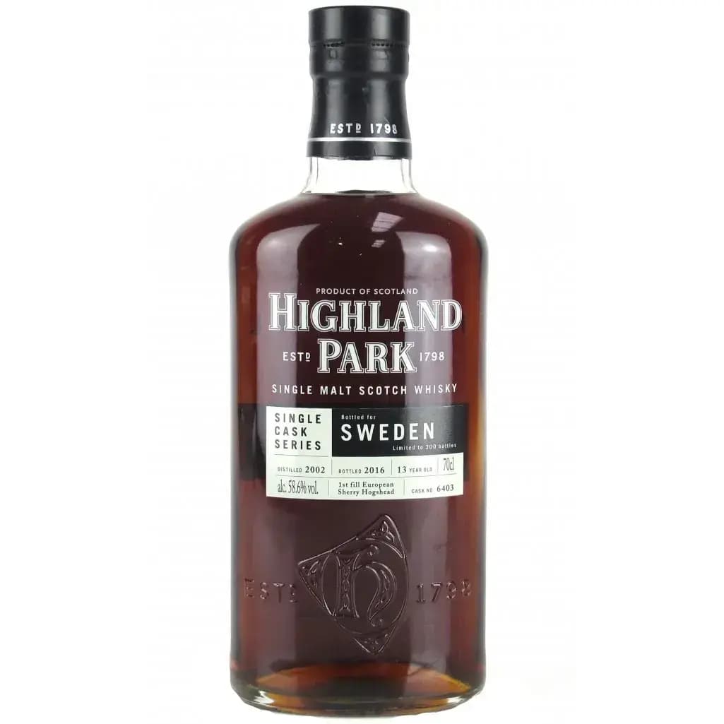 Highland Park 13 Years Old 2002 Single Cask Series Nr.6403