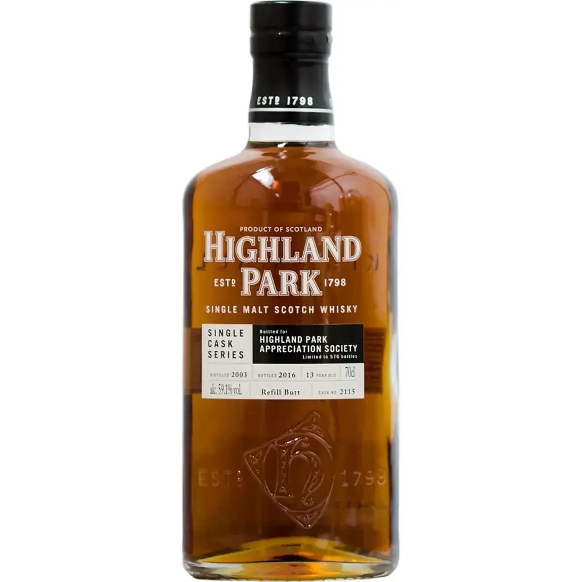 Highland Park 13 Years Old 2003 Single Cask Series Nr.2115
