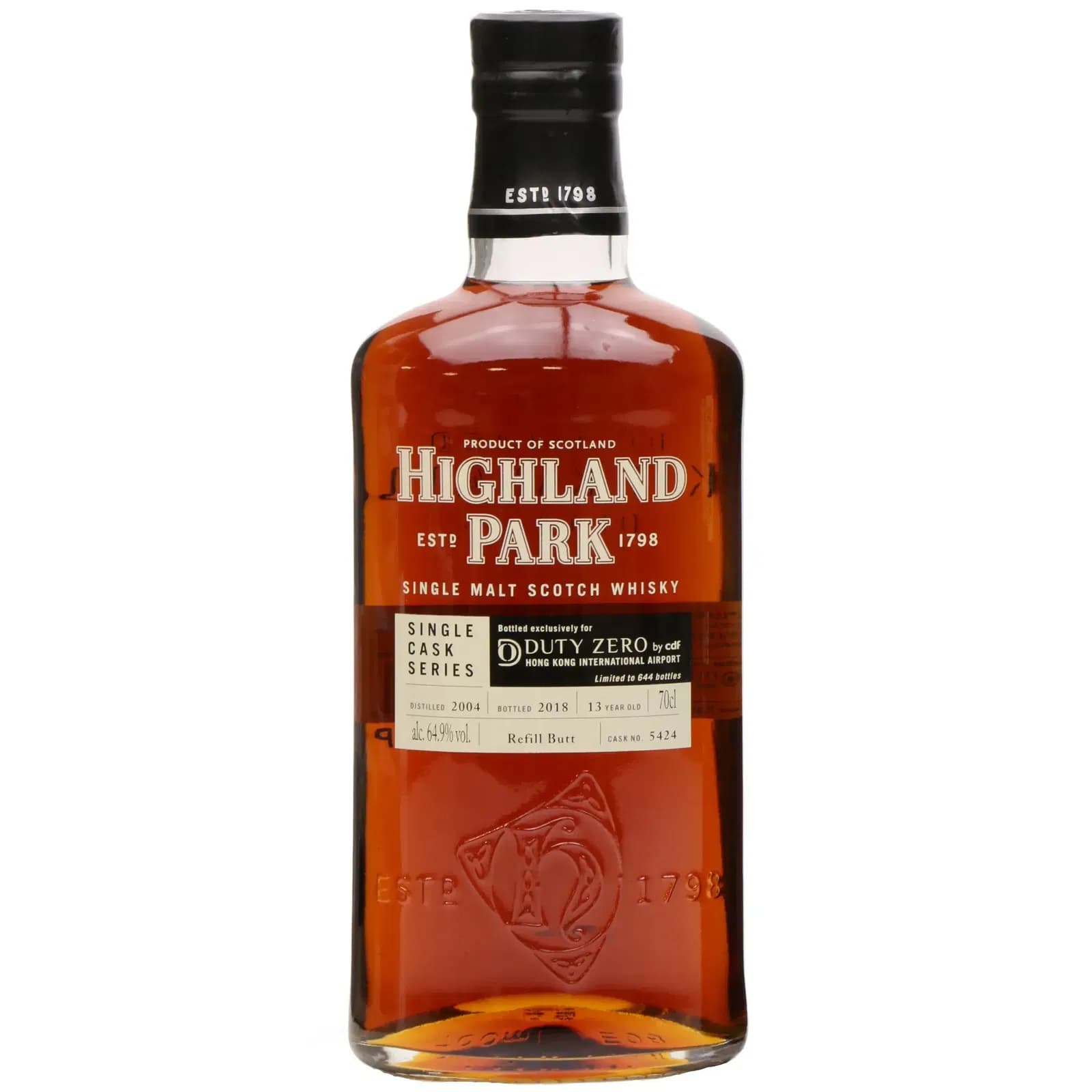 Highland Park 13 Years Old 2004 Single Cask Series Nr.5424