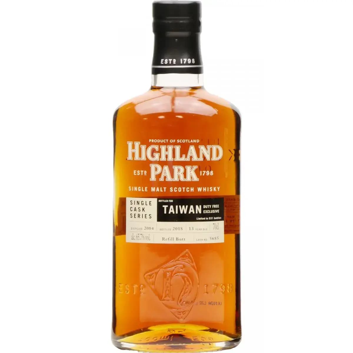 Highland Park 13 Years Old 2004 Single Cask Series Nr.5685