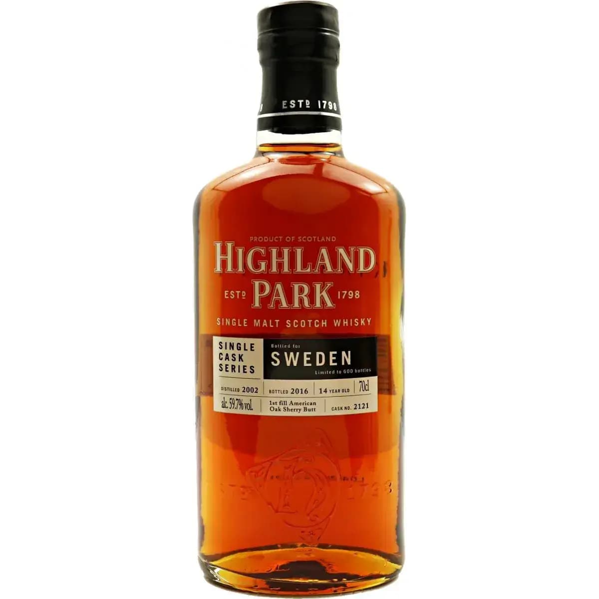 Highland Park 14 Years Old 2002 Single Cask Series Nr.2121