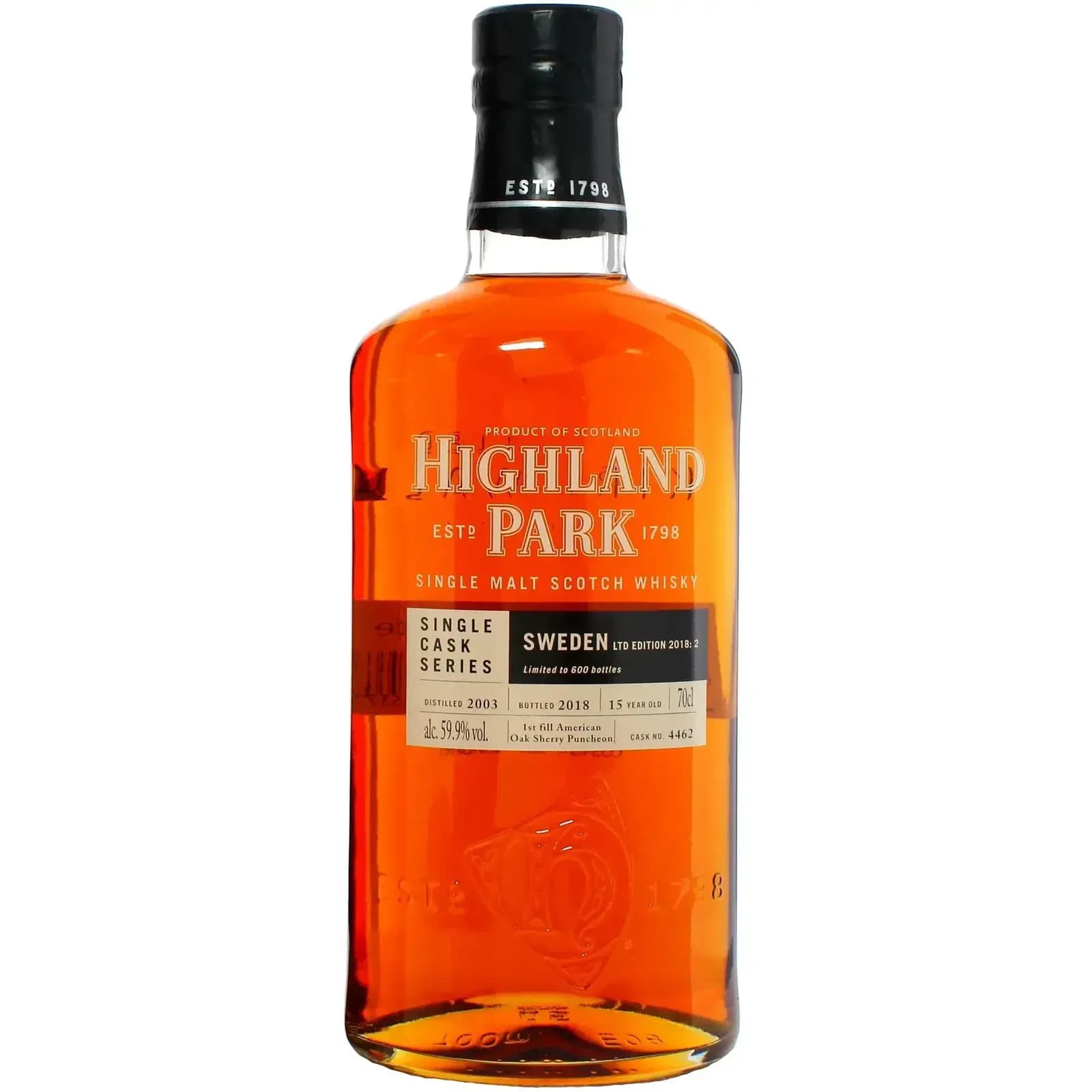 Highland Park 15 Years Old 2003 Single Cask Series Nr.4462