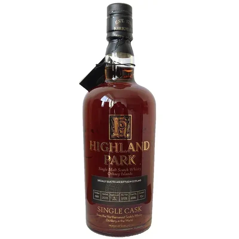Highland Park 16 Years Old 1989 Single Cask Nr.4386