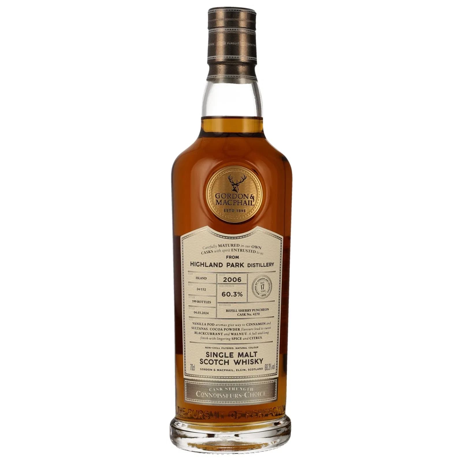 Highland Park 17 Years Old 2006 Connoisseurs Choice Cask Strength
Gordon & MacPhail