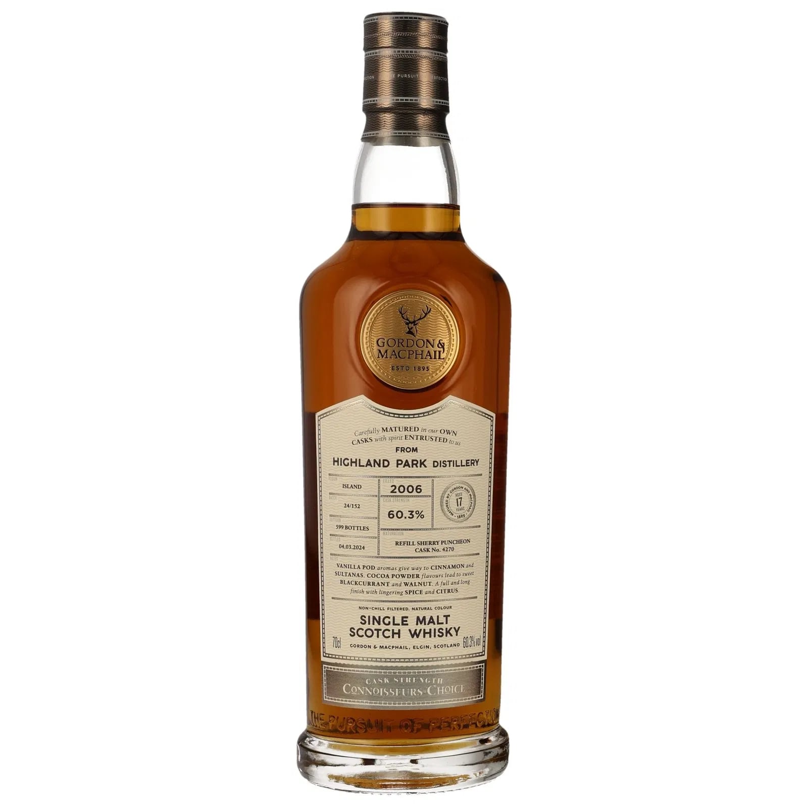 Highland Park 17 Years Old 2006 Connoisseurs Choice Cask Strength
Gordon & MacPhail