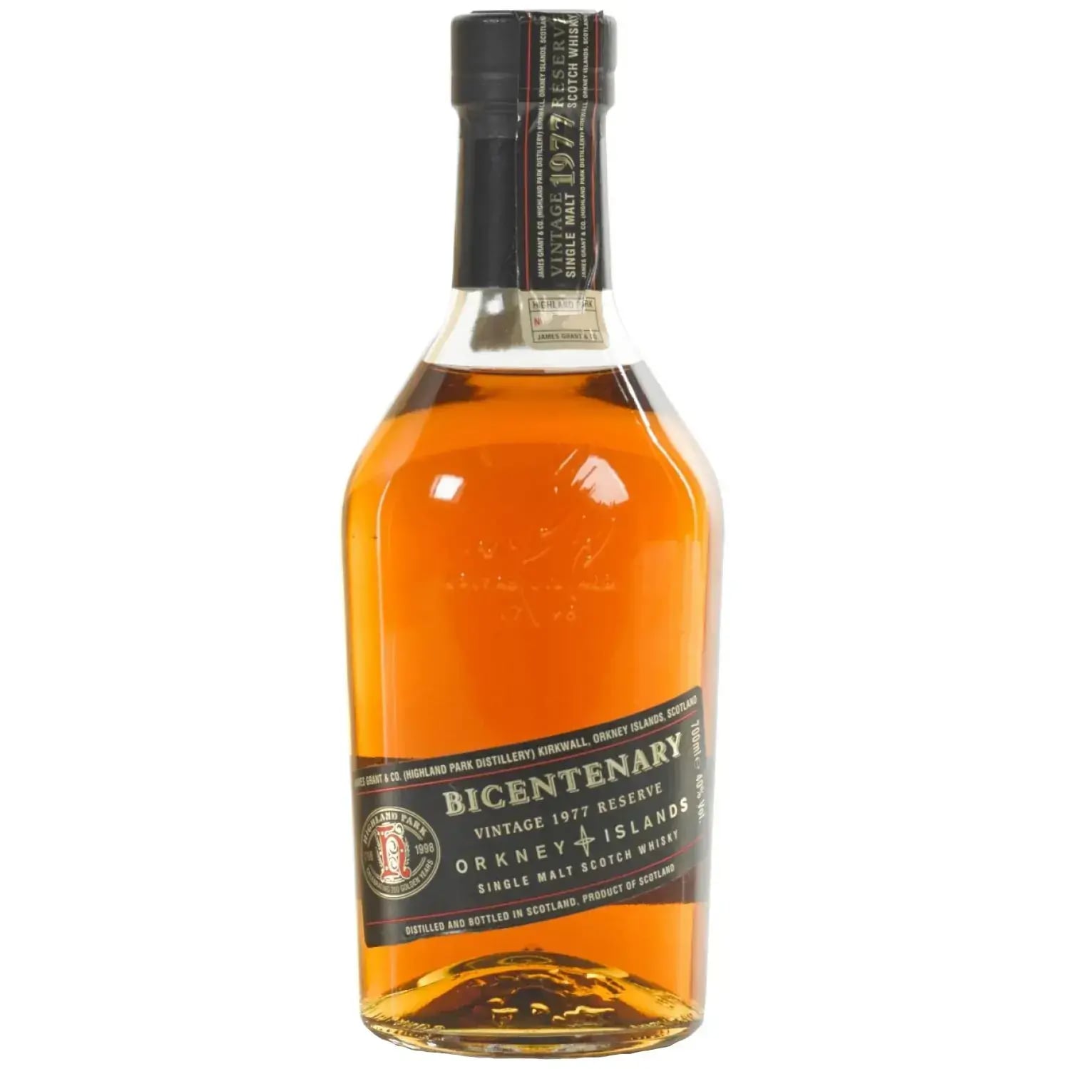 Highland Park 1977 Bicentenary Celebrating 200 Golden Years