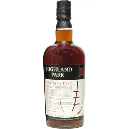 Highland Park 1977 Scottish Field Merchants`Cask Nr.4258