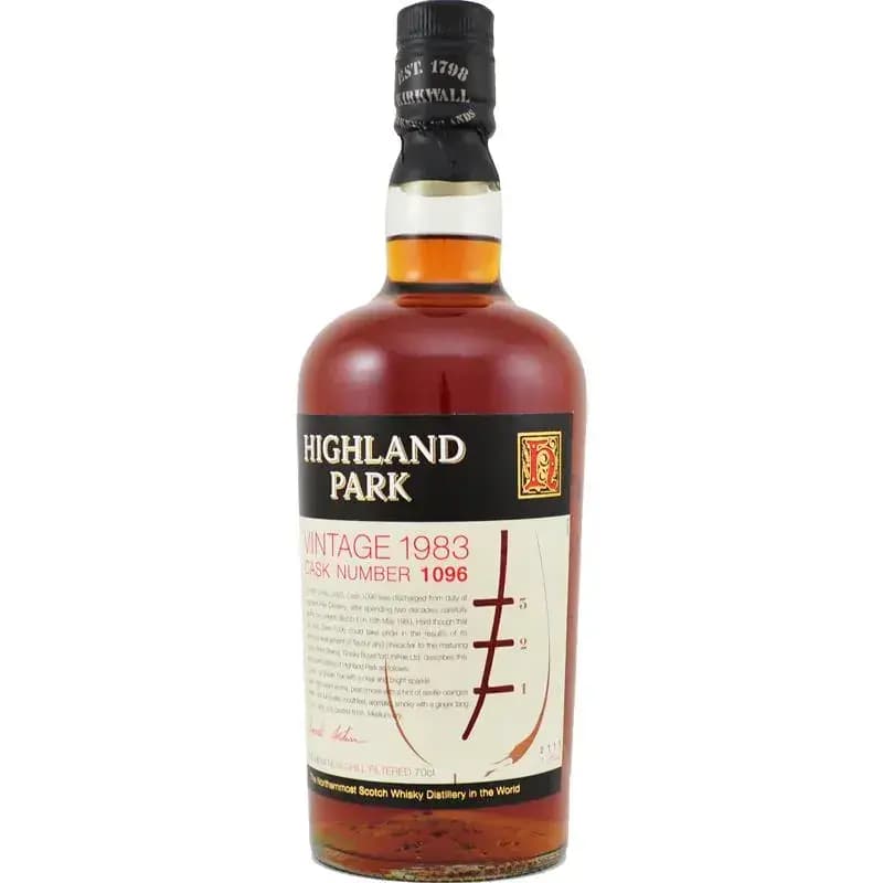 Highland Park 1983 Vintage Cask Nr.1096