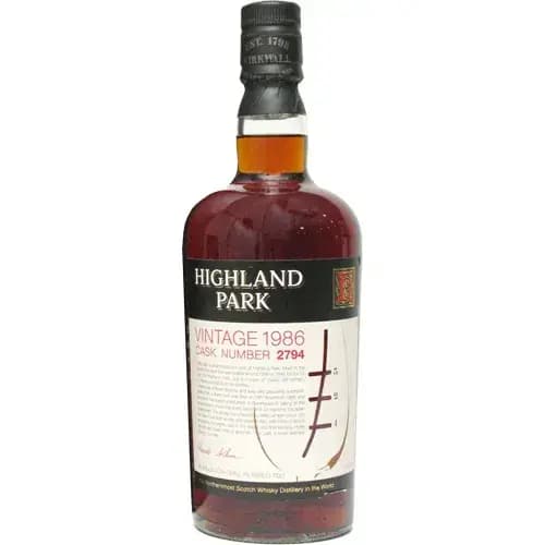 Highland Park 1986 Vintage Cask Nr.2794