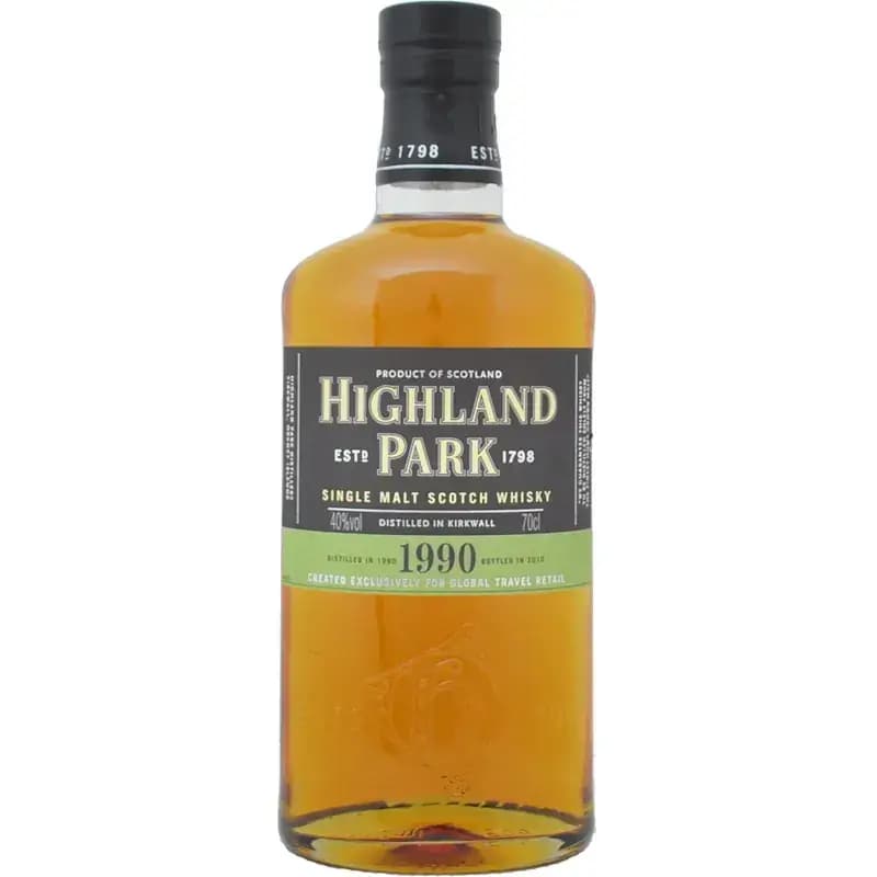 Highland Park 1990 Vintage For Travel Retail