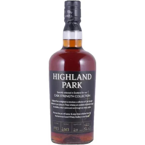 Highland Park 20 Years Old 1983 Cask Strength Collection - Sold Only At The Distillery