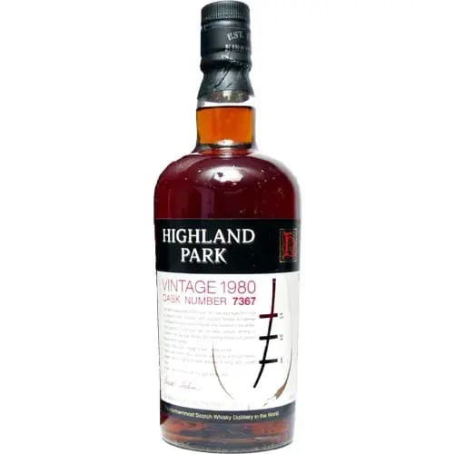 Highland Park 23 Years Old 1980 Vintage Cask Nr.7367