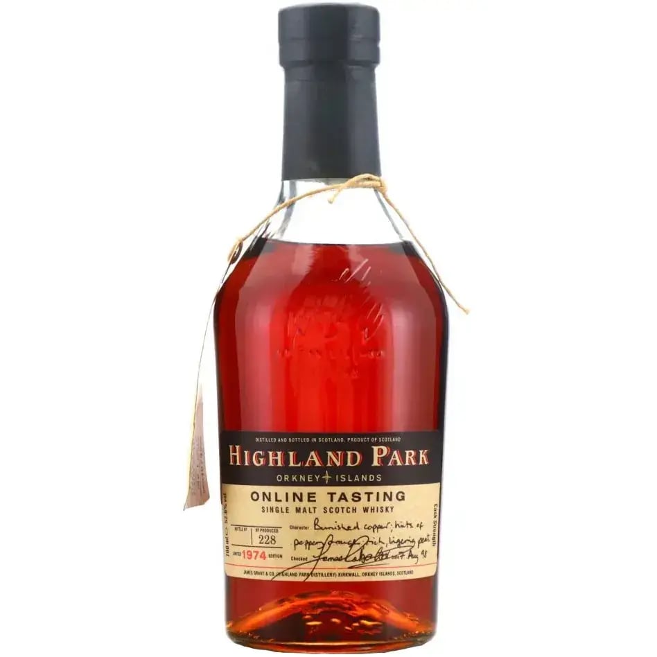 Highland Park 24 Years Old 1974 Online Tasting