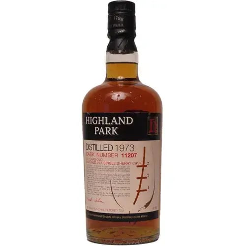 Highland Park 30 Years Old 1973 Vintage Cask Nr.11207
