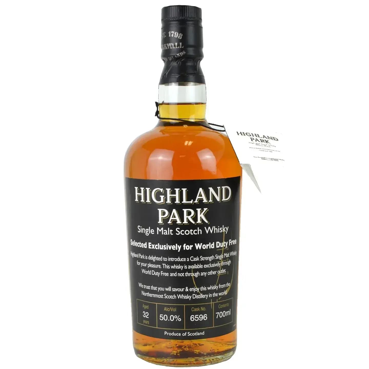 Highland Park 32 Years Old 1975 Single Cask Nr.6596