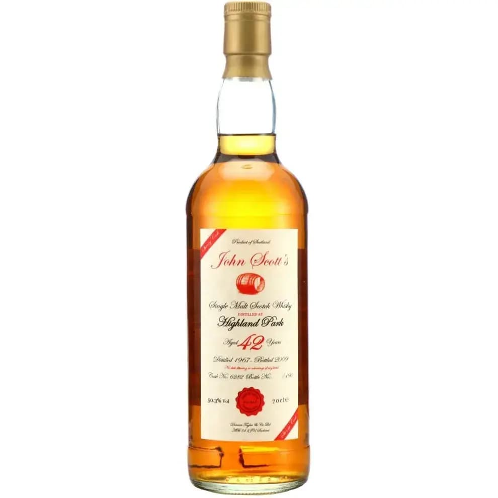 Highland Park 42 Years Old 1967 John Scott's Cask Nr.6282