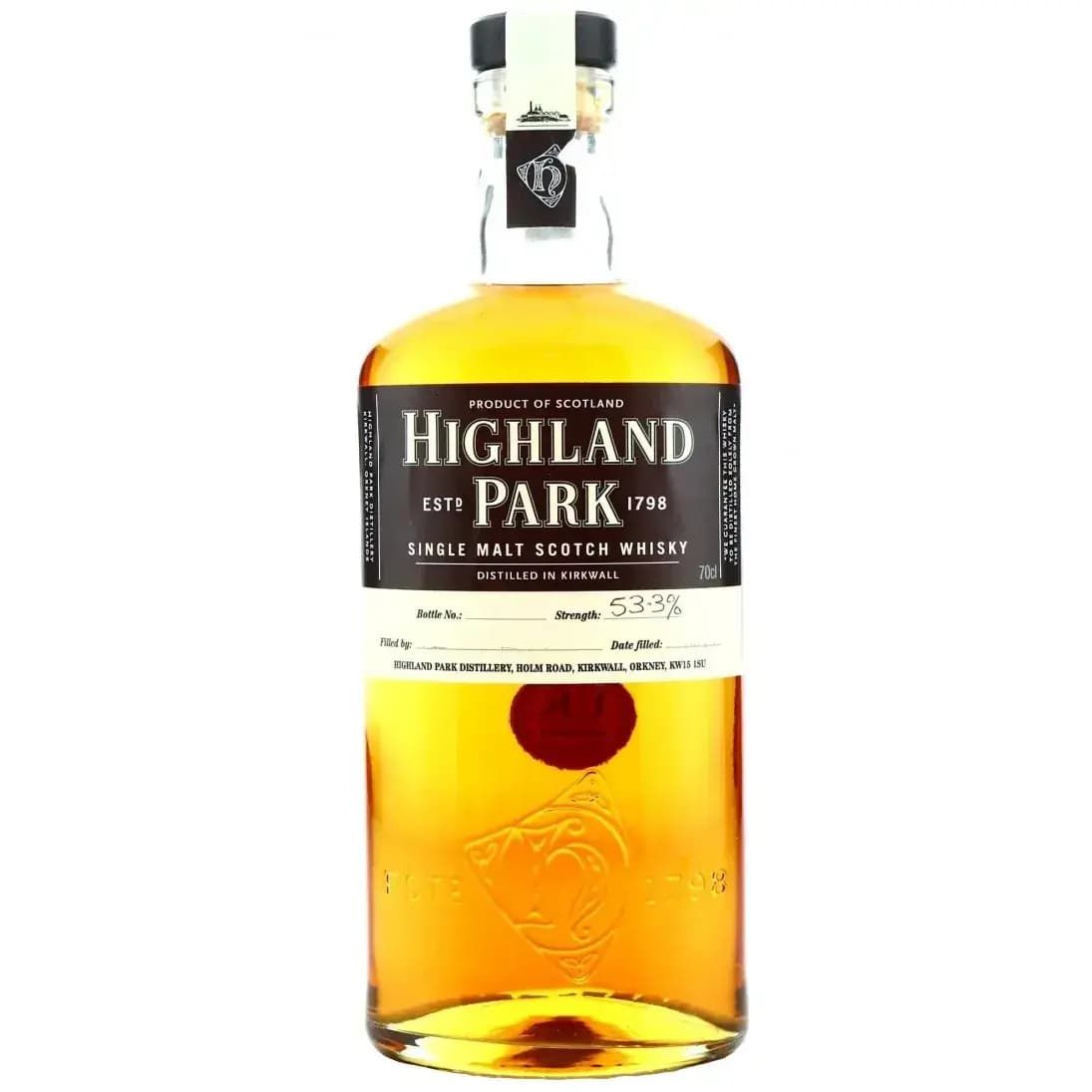 Highland Park Distillery Hand Bottling