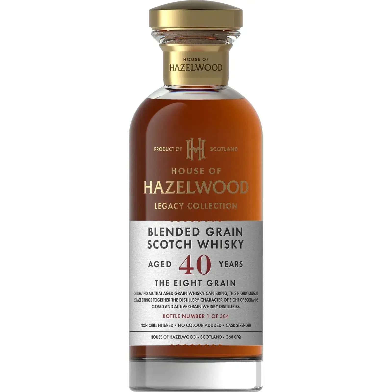House of Hazelwood 40 Years Old Legacy Collection - The Eight Grain