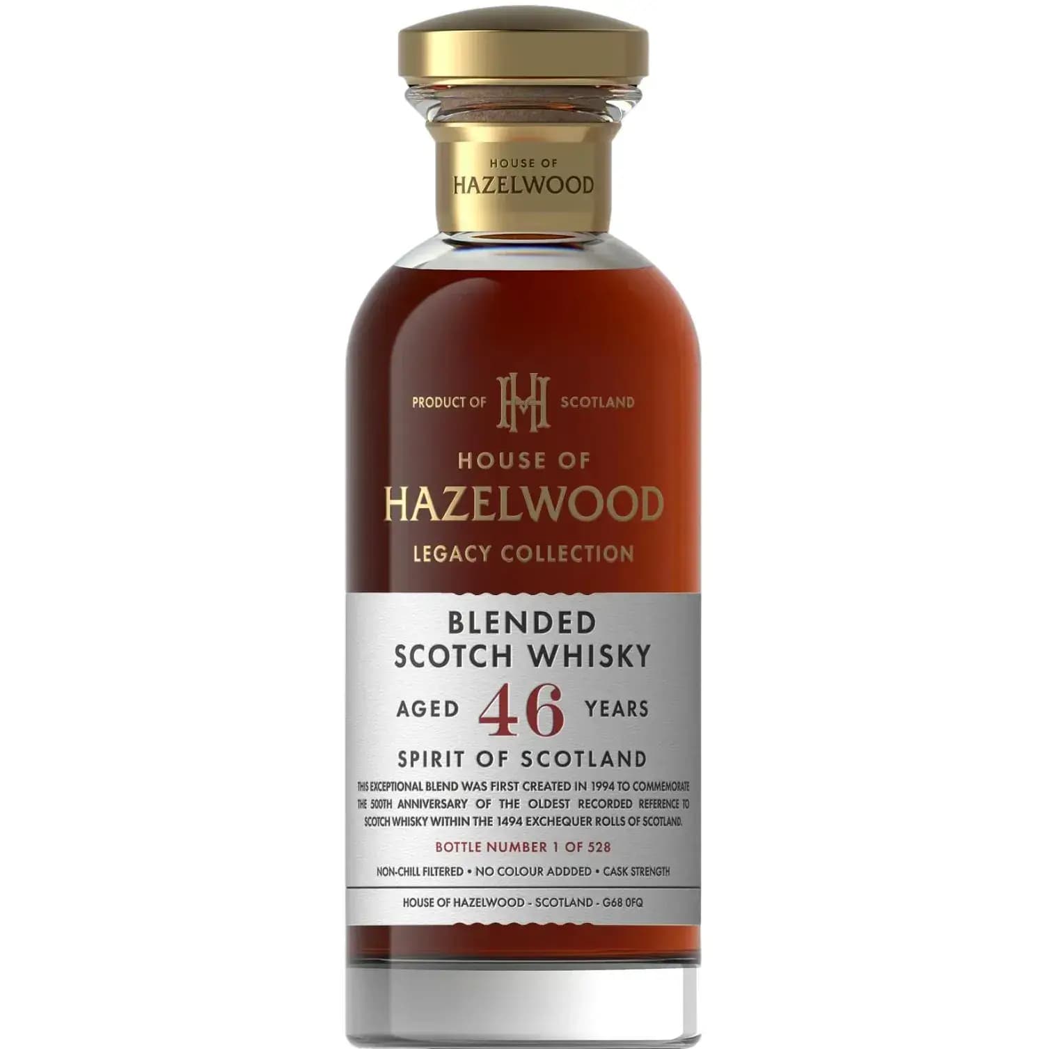 House of Hazelwood 46 Years Old Legacy Collection - Spirit of Scotland