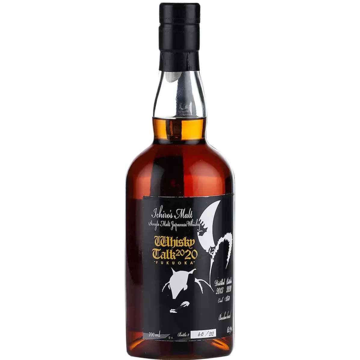 Ichiros Malt 2013 Whisky Talk 2020 "Fukuoka" Cask Nr.2850