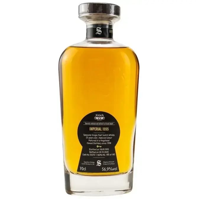 Imperial 25 Years Old 1995 Cask Strength Collection Singatory Vintage 50272