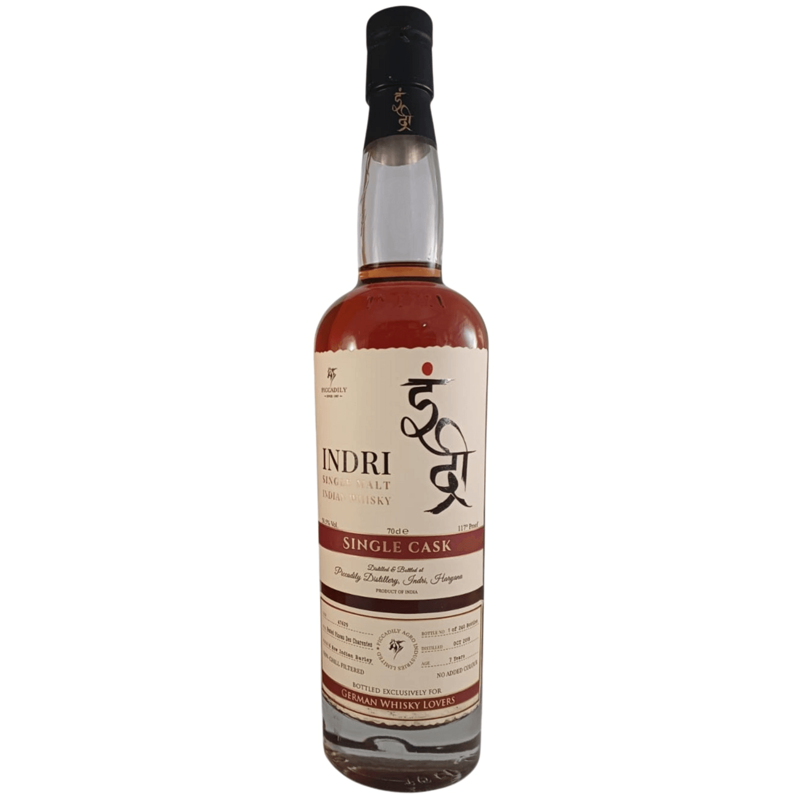 Indri 7 Years Old Single Cask Peated Pineau Des Charentes Prineus