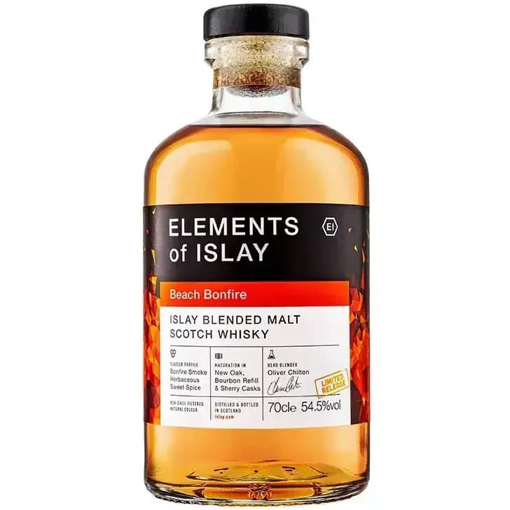 Islay Blended Malt Whisky Beach Bonfire Elements of Islay