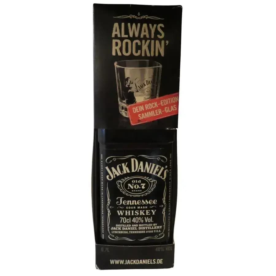 Jack Daniel's Old No 7 Always Rockin' Glass Edition