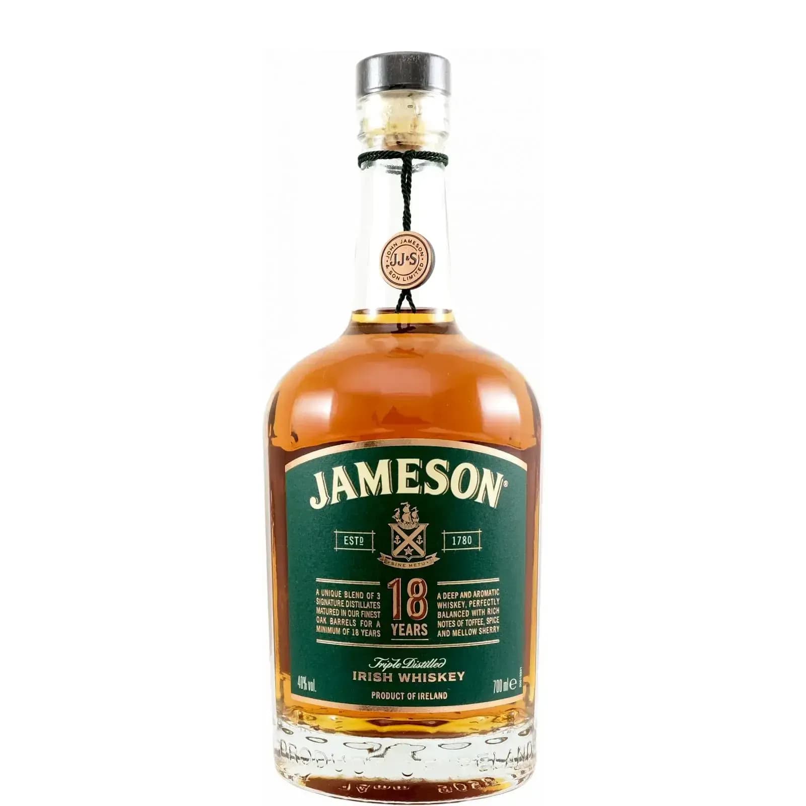 Jameson 18 Years Old Triple Distilled