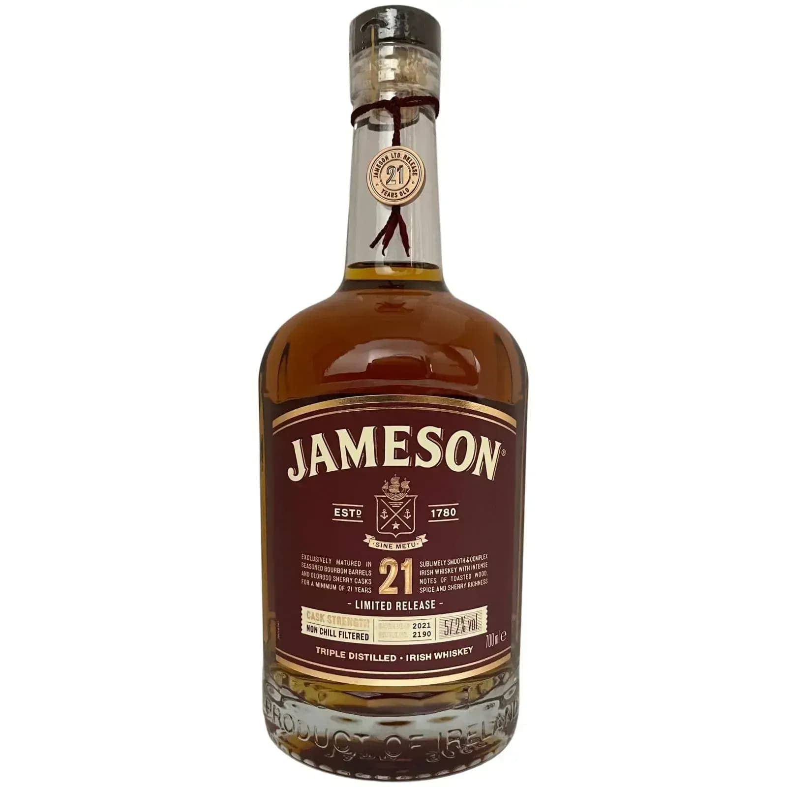 Jameson 21 Years Old Limited Release
