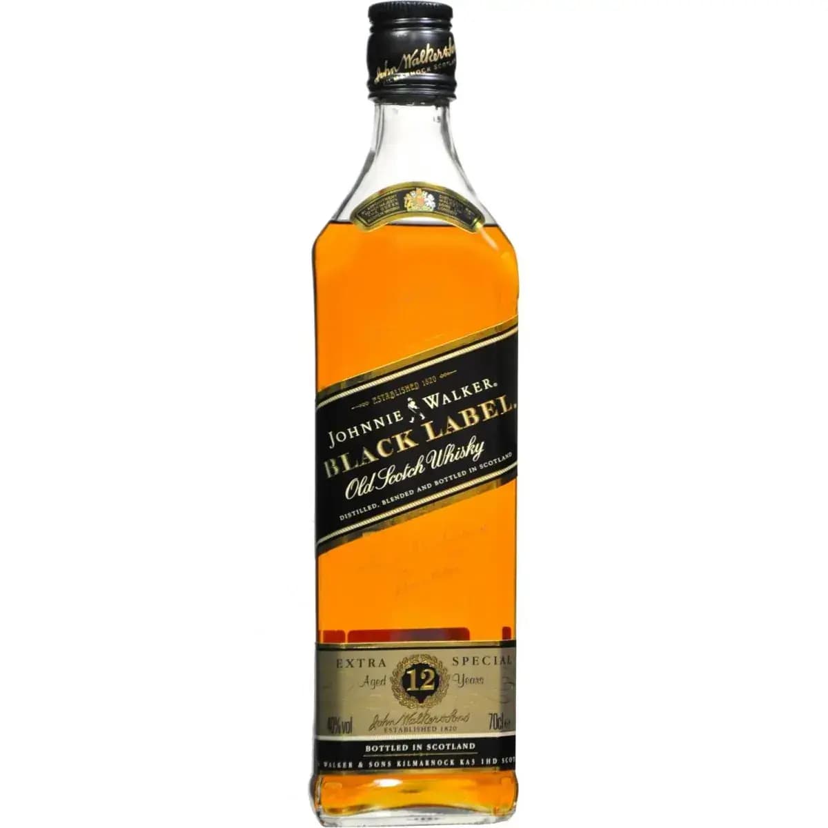 Johnnie Walker 12 Years Old Black Label First Production Special Edition