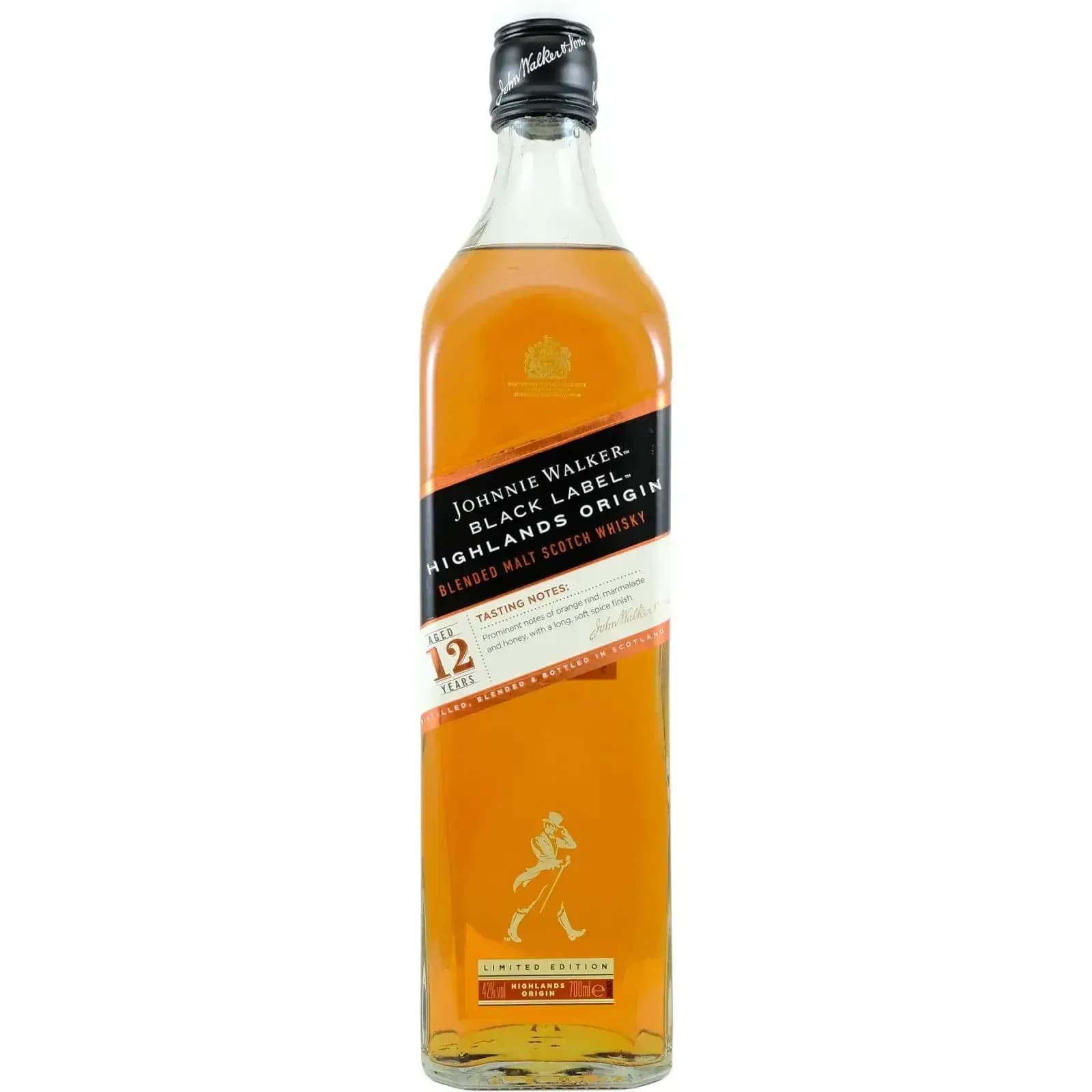 Johnnie Walker 12 Years Old Black Label Highlands Origin