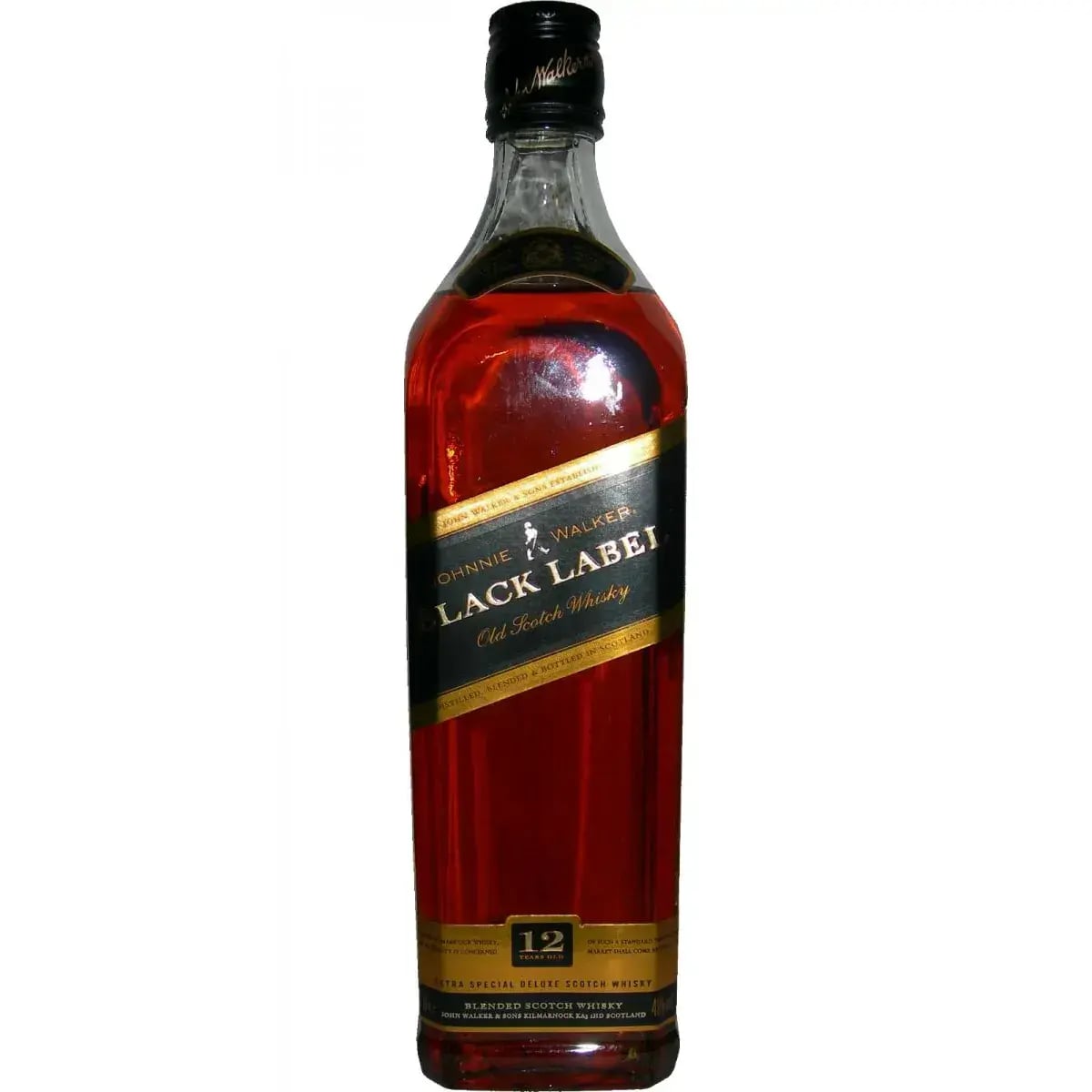 Johnnie Walker 12 Years Old Black Label Old Scotch Whisky