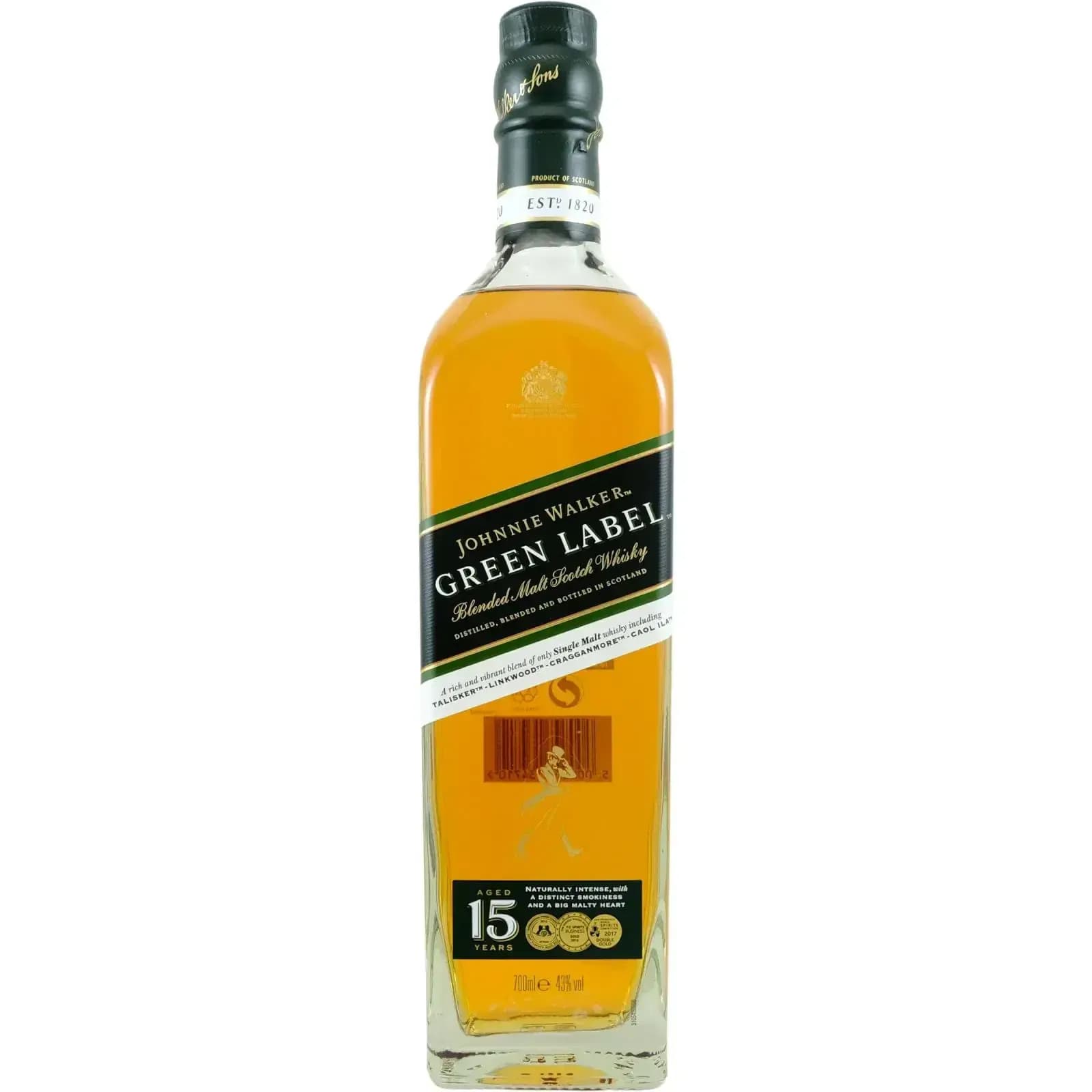 Johnnie Walker 15 Years Old Green Label
