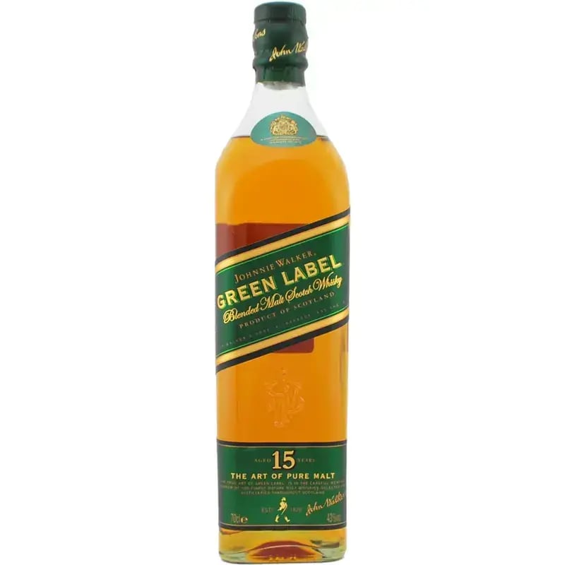 Johnnie Walker 15 Years Old Green Label The Art Of Pure Malt