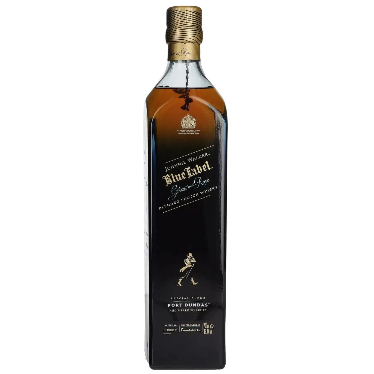 Johnnie Walker Blue Label Ghost and Rare Port Dundas John Walker & Sons