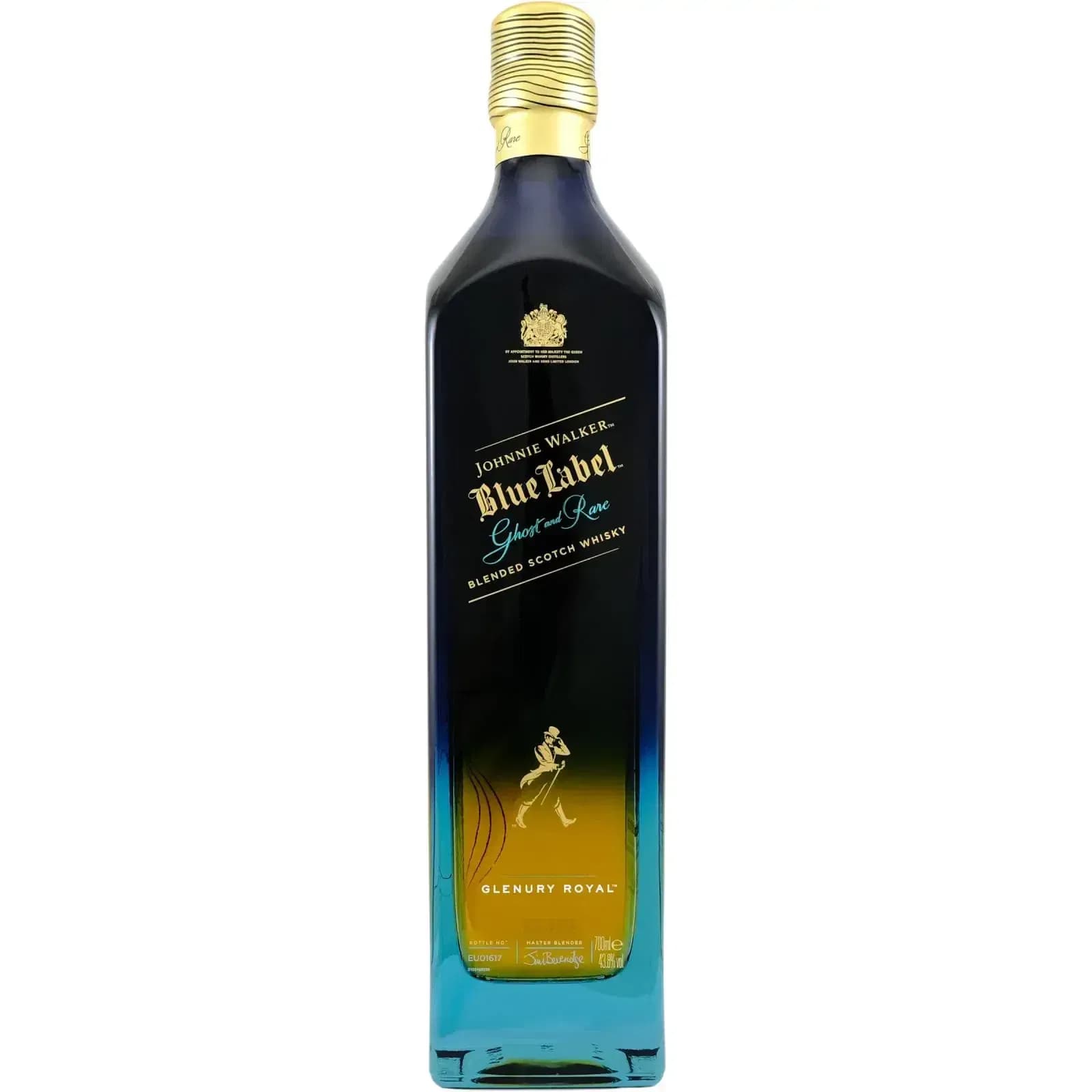 Johnnie Walker Blue Label Ghost & Rare Glenury Royal