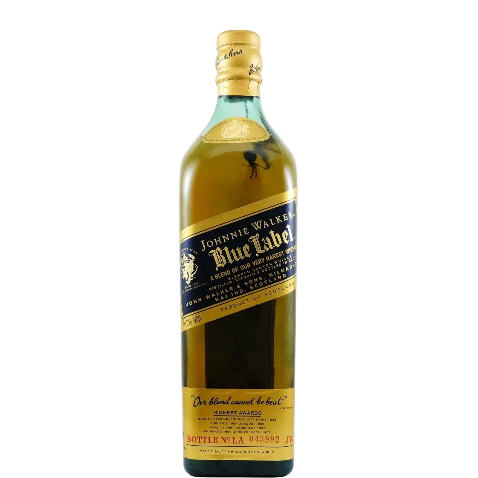 Johnnie Walker Blue Label Highest Awards