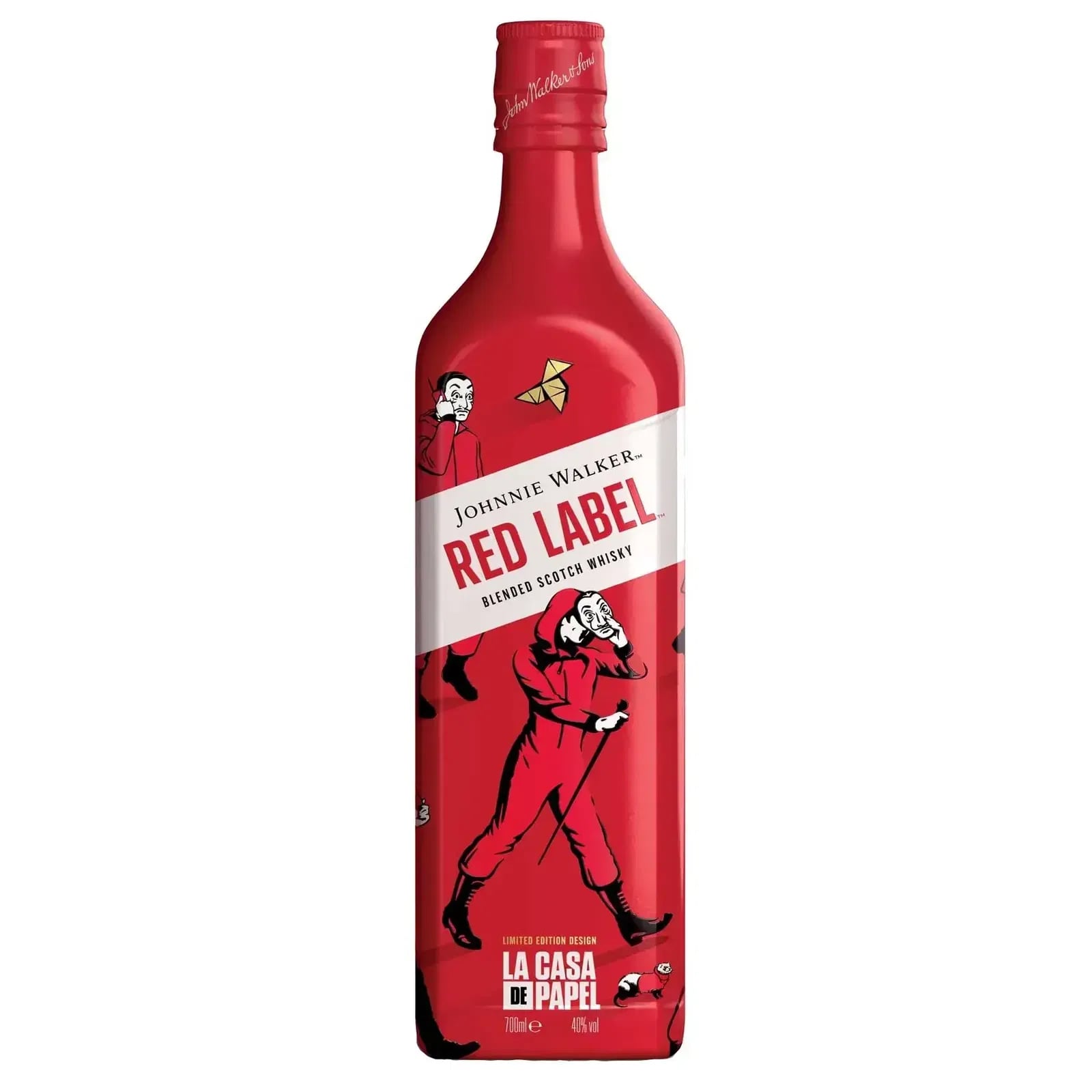 Johnnie Walker Red Label La Casa De Papel - Limited Edition Design