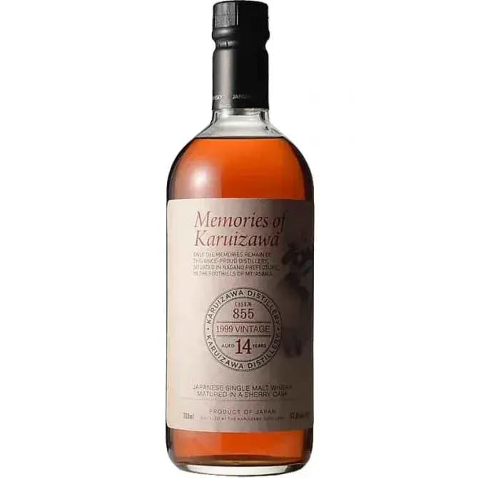 Karuizawa 14 Years Old 1999 Memories Of Karuizawa No 4 Cask Nr.855
