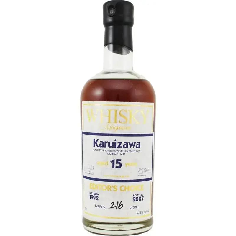 Karuizawa 15 Years Old 1992 Whisky Magazine - Editor'S Choice Cask Nr.3434