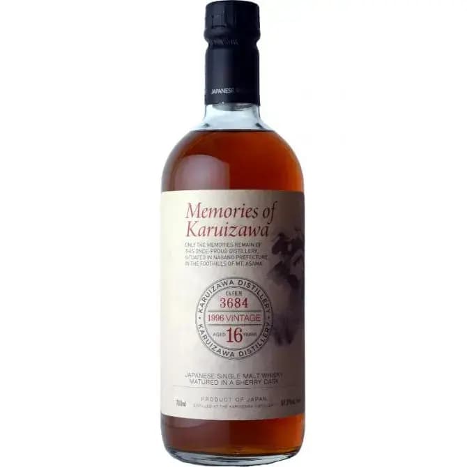Karuizawa 16 Years Old 1996 Memories Of Karuizawa Cask Nr.3684