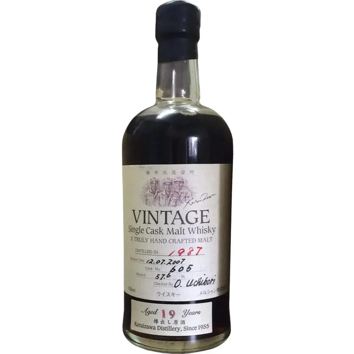 Karuizawa 19 Years Old 1987 Vintage - Single Cask Malt Whisky Nr.605