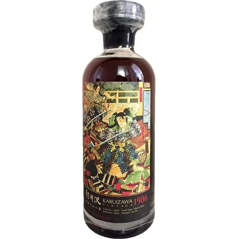 Karuizawa 1986 Samurai Label Cask Nr.6206