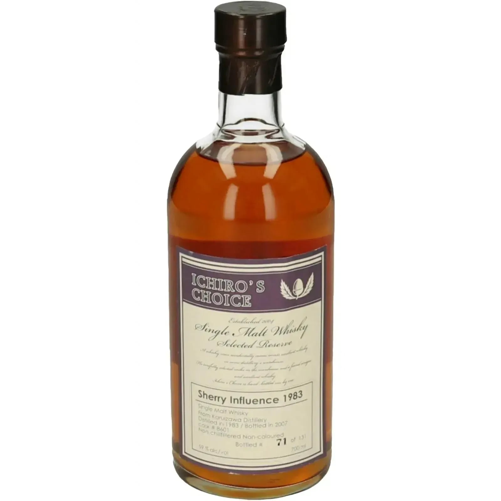 Karuizawa 24 Years Old 1983 Ichiro'S Choice Cask Nr.8601