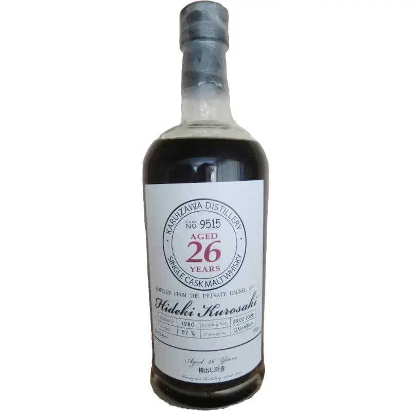 Karuizawa 26 Years Old 1980 Hideki Kurosaki Cask Nr.9515