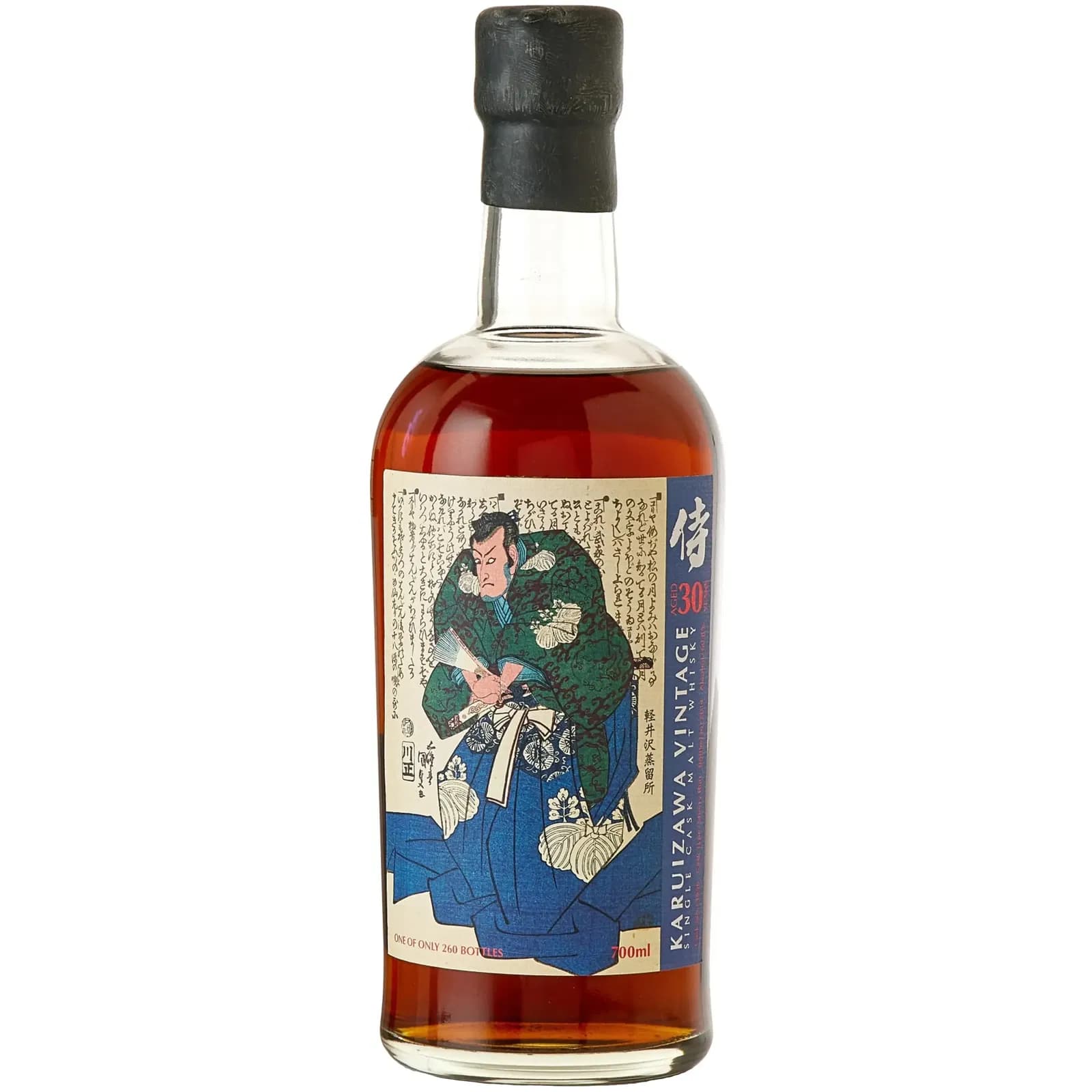 Karuizawa 30 Years Old Samurai Label Cask Nr.3656