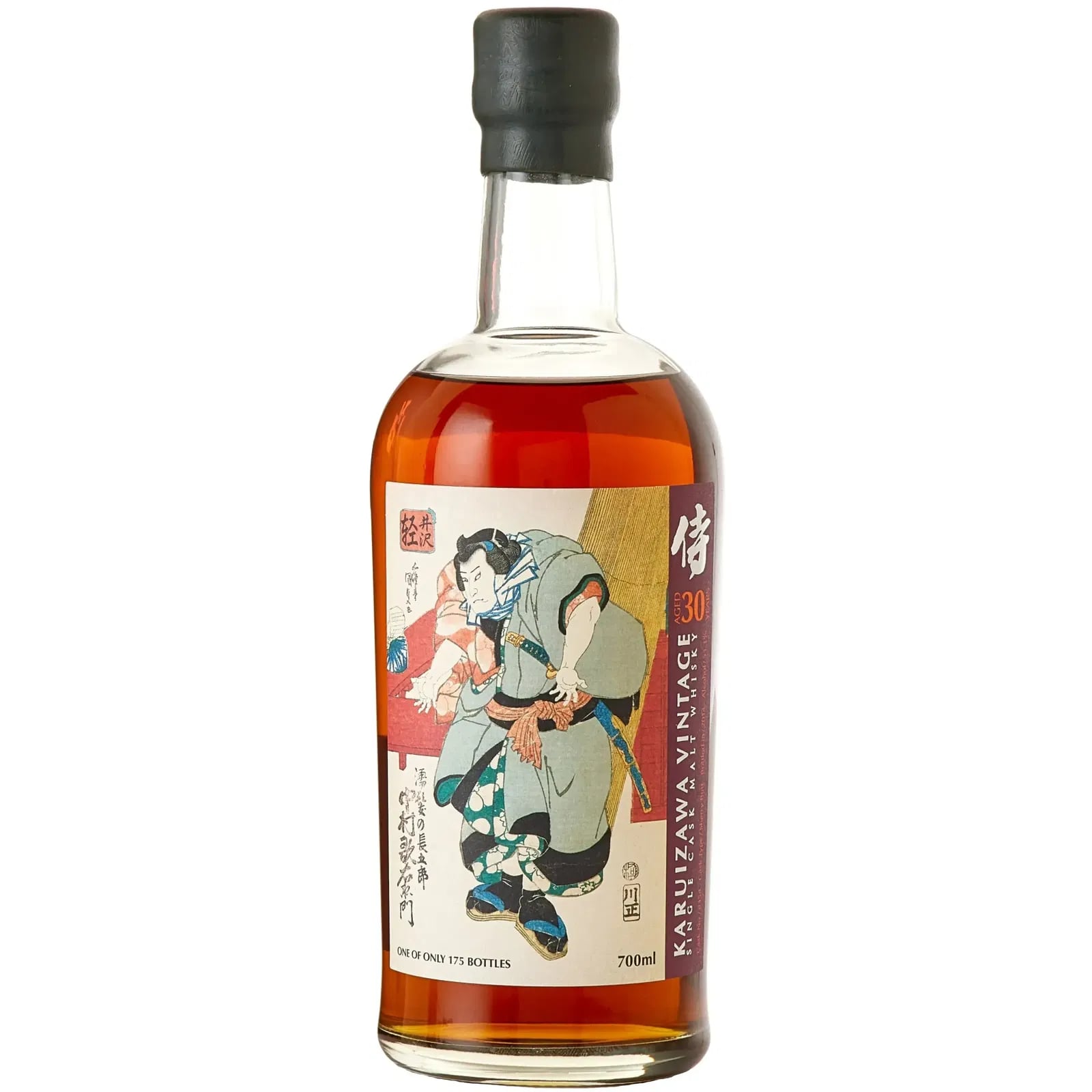 Karuizawa 30 Years Old Samurai Label Cask Nr.8354