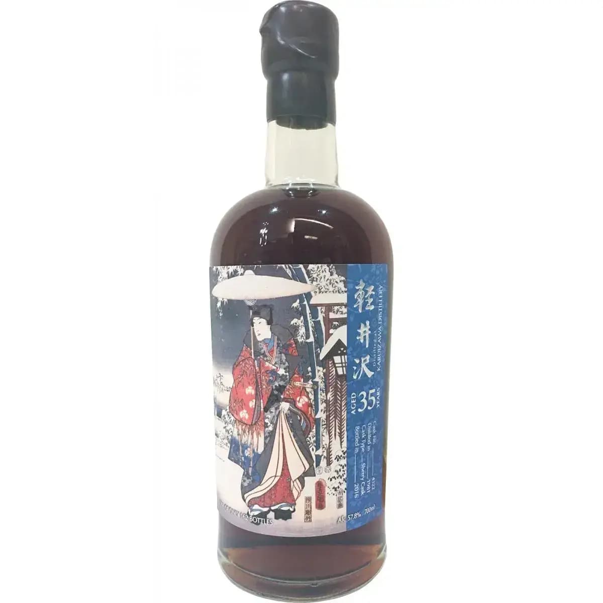 Karuizawa 35 Years Old 1981 Geisha Label Cask Nr.4322